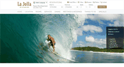 Desktop Screenshot of lajollanica.com